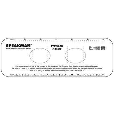 Speakman Plastic Eyewash Gauge by Speakman