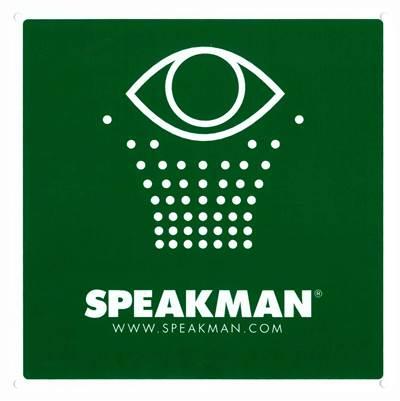 Speakman Emergency Eyewash Sign