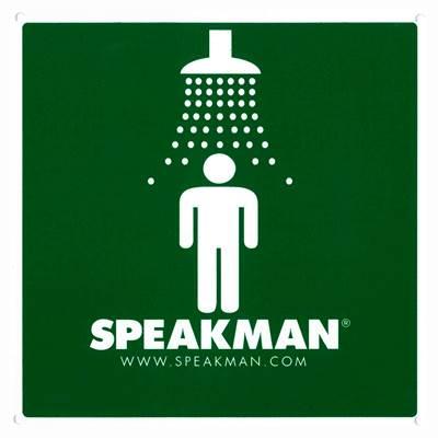 Speakman Emergency Shower Sign