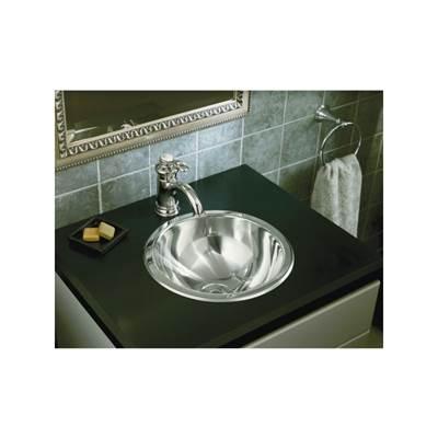 Round Drop-In/Under-Mount Bathroom/Bar Sink