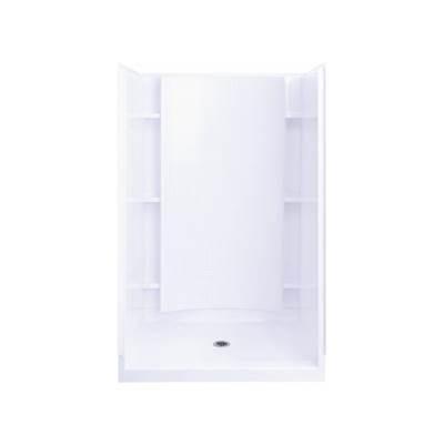 Accord 36-1/4'' x 36'' x 75-3/4'' alcove shower stall with Aging in Place backerboards by Sterling Plumbing