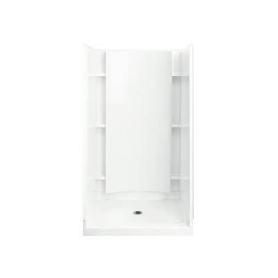 Accord 42'' x 36'' x 75-3/4'' shower stall with center drain by Sterling Plumbing