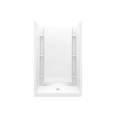 Accord 48'' x 36'' x 75-3/4'' shower stall with Aging in Place backerboards by Sterling Plumbing