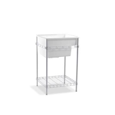 Latitude 25'' x 22'' utility sink with stand by Sterling Plumbing