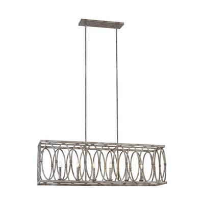 Patrice Linear Chandelier Deep Abyss by Visual Comfort Studio Collection