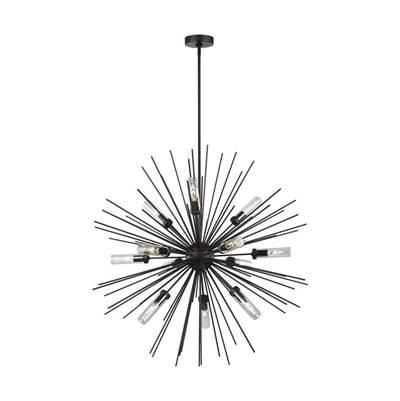 Hilo Large Outdoor Chandelier Oil Rubbed Bronze by Visual Comfort Studio Collection