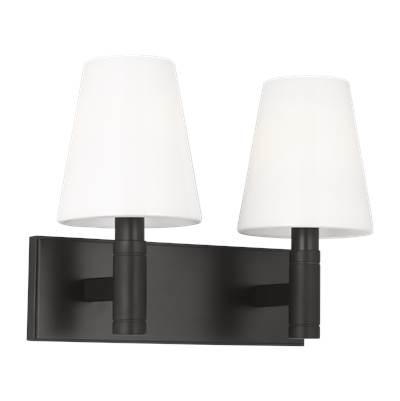 Beckham Classic Vanity in Aged Iron by Visual Comfort Studio Collection