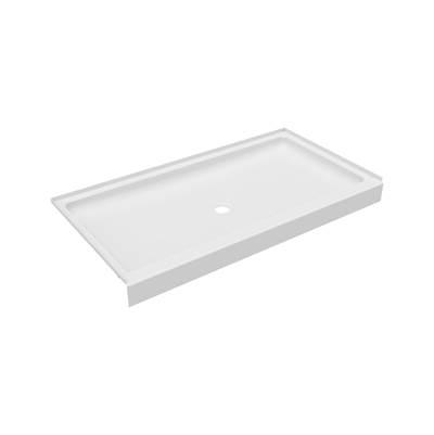R-3260 32 x 60 Veritek Alcove Shower Pan with Center Drain in White by Swan
