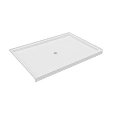 R-4260 42 x 60 Veritek Alcove Shower Pan with Center Drain in White by Swan