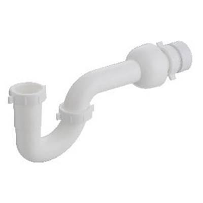 1-1/2 Reversible P-trap Wht W/pvc Trap Adapter, Soft Wshr & Deep Escut by Sioux Chief