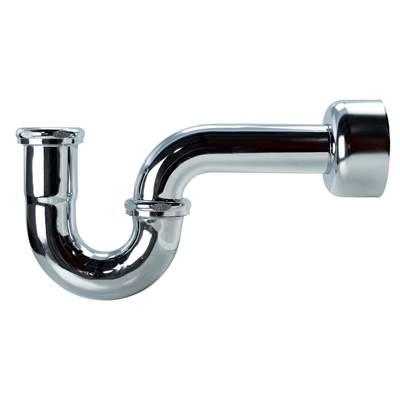 P-trap 1 1/4 W/ Box Escutcheon & Brass Nuts Chrome 17ga 1/bx by Sioux Chief