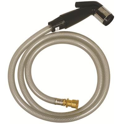 Complete Hose Spray W/ Univ Cplg Black by Sioux Chief
