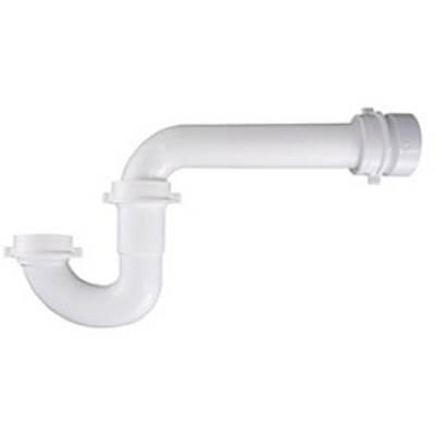 1-1/2 Reversible P-trap White W/abs Trap Adapter & Soft Wshr 1/bg