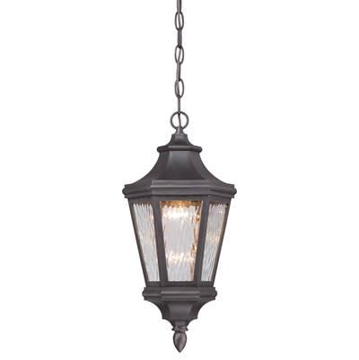 1 Light Outdoor Led Chain Hung Lantern by The Great Outdoors