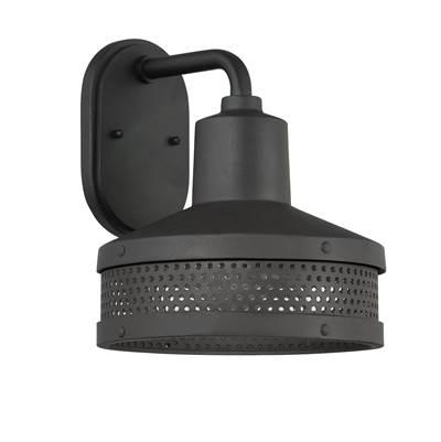 Abalone Point 1-Light Sand Coal Outdoor Wall Mount by The Great Outdoors