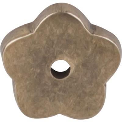Aspen Flower Backplate 1 Inch Light Bronze
