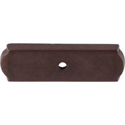 Aspen Rectangle Backplate 2 1/2 Inch Mahogany Bronze