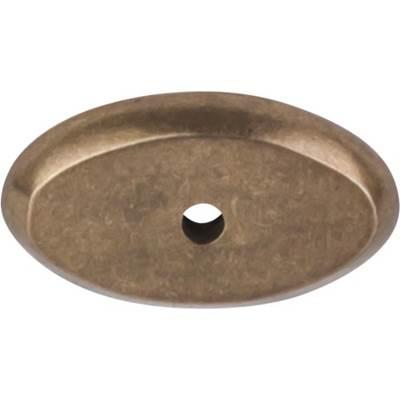 Aspen Oval Backplate 1 1/2 Inch Light Bronze
