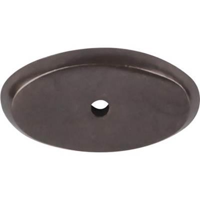 Aspen Oval Backplate 1 3/4 Inch Medium Bronze