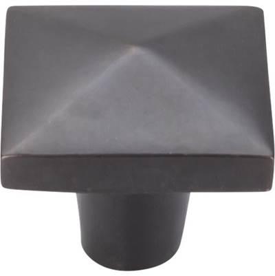Aspen Square Knob 1 1/2 Inch Medium Bronze