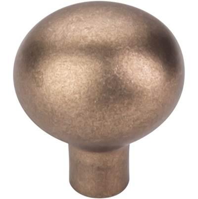 Aspen Large Egg Knob 1 7/16 Inch Light Bronze