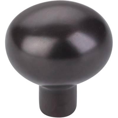 Aspen Large Egg Knob 1 7/16 Inch Medium Bronze