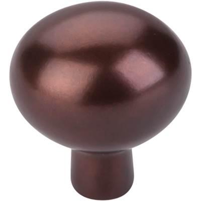 Aspen Large Egg Knob 1 7/16 Inch Mahogany Bronze