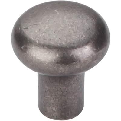 Aspen Round Knob 1 1/8 Inch Silicon Bronze Light by Top Knobs