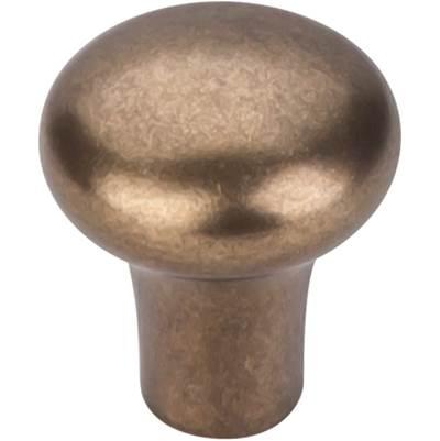 Aspen Round Knob 1 1/8 Inch Light Bronze