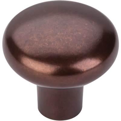Aspen Round Knob 1 5/8 Inch Mahogany Bronze by Top Knobs