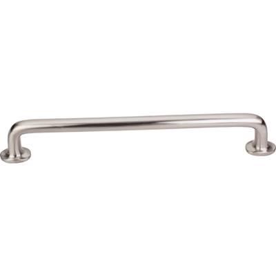 Aspen II Rounded Pull 12 Inch (c-c) Brushed Satin Nickel by Top Knobs