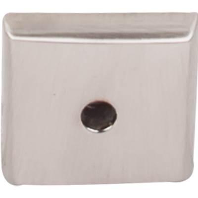 Aspen II Square Backplate 7/8 Inch Brushed Satin Nickel by Top Knobs