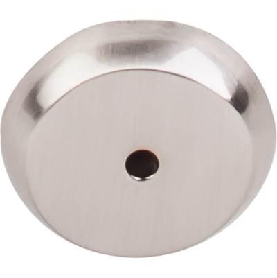 Aspen II Round Backplate 1 1/4 Inch Brushed Satin Nickel by Top Knobs