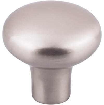 Aspen II Round Knob 1 5/8 Inch Brushed Satin Nickel by Top Knobs