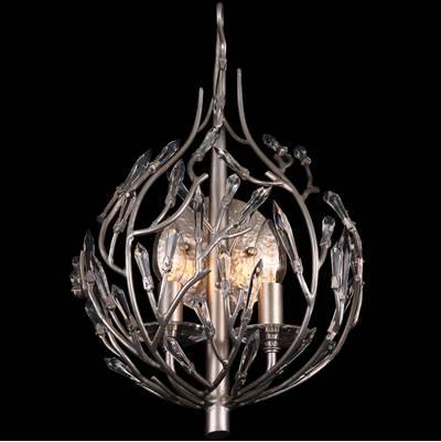 Bask 2-Lt Crystal Sconce - Gold Dust by Varaluz