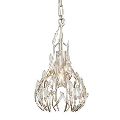 Bask 1-Lt Crystal Mini Pendant - Gold Dust