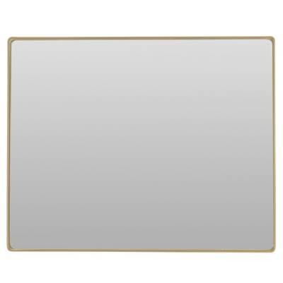 Kye 24x30 Rectangular Rounded Wall Mirror - Gold