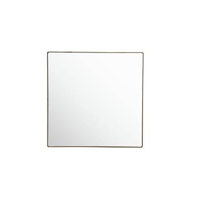 Kye 30x30 Rounded Square Wall Mirror - Gold