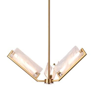 Mingle 3-Lt Chandelier - Satin Brass