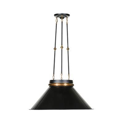 Mood Swings 1-Lt Round Pendant - Heritage Black/Heritage Bronze by Varaluz