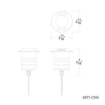 Smart Color Changing LED Landscape Indicator Light