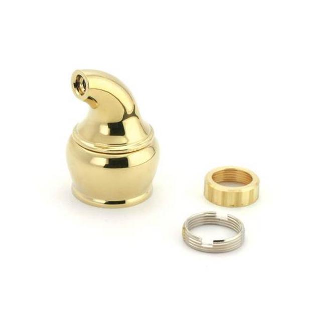Monticello Cold Handle Hub Replacement Kit in Chrome - Polished Brass