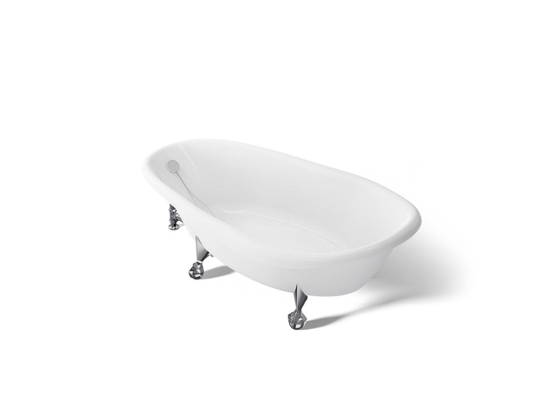 Birthday Bath 72'' x 37-1/2'' freestanding bath by Kohler