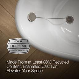 Birthday Bath 72'' x 37-1/2'' freestanding bath - image 10