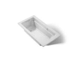 Archer 60'' x 32'' drop-in Heated BubbleMassage air bath with Bask heated surface - image 1