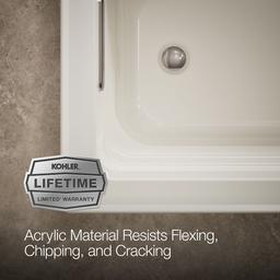 Archer 60'' x 32'' drop-in bath - image 9