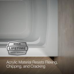 Archer 60'' x 32'' alcove bath, left drain - image 10