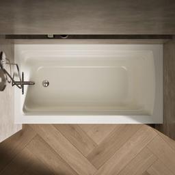 Archer 60'' x 32'' alcove bath, left drain - image 7