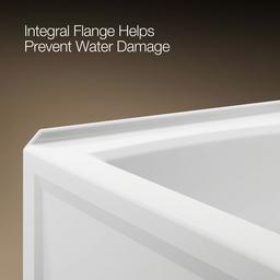 Archer 60'' x 32'' alcove bath, right drain - image 9