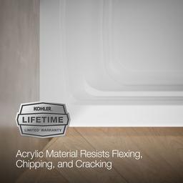 Archer 60'' x 32'' alcove bath with Bask heated surface, right drain - image 10